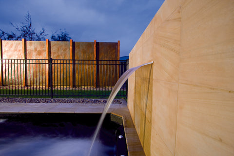 Astral Ornamental Water Feature: Silkflow Waterfall